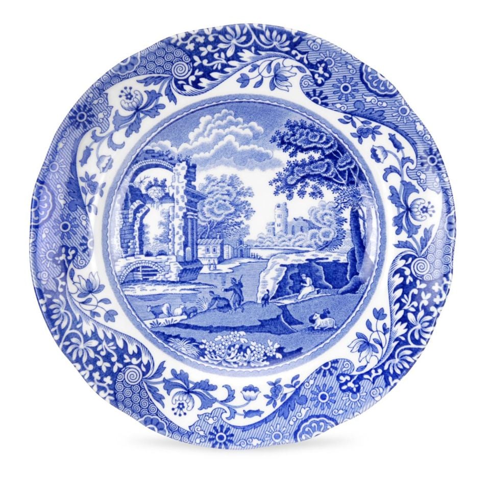 SPODE BLUE ITALIAN 15 CM EKMEK TABAĞI