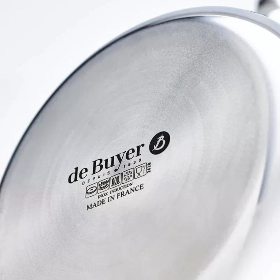 De Buyer Affinity Kapaklı 5 Katmanlı Paslanmaz Çelik Sos Tenceresi 20 cm