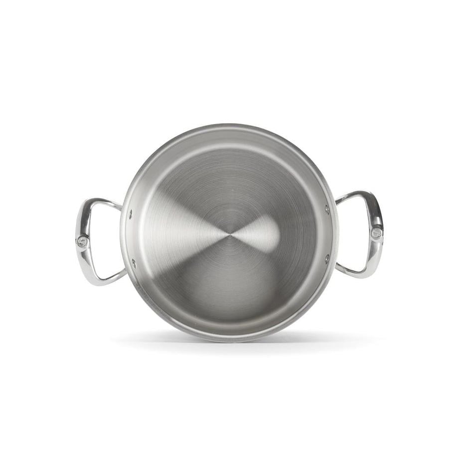 De Buyer Milady Cam Kapaklı Paslanmaz Çelik Tencere 24 cm