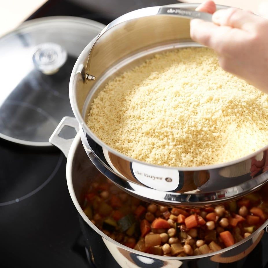 De Buyer Paslanmaz Çelik Buharda Pişirme Aparatı