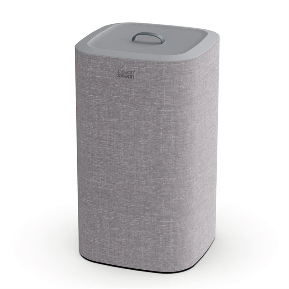 JJ Tota 60 L Çamaşır Ayırma Sepeti Gri Siyah