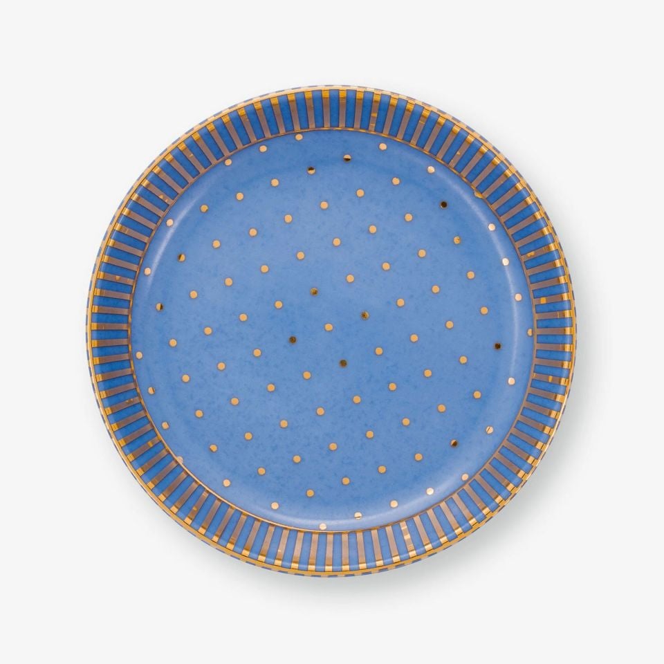 Mavi Porselen Latte Bardağı 290 Ml Dot Delight Collection by Pip Studio