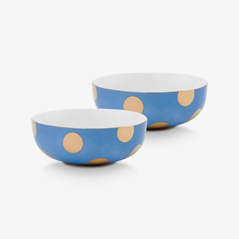 Mavi Porselen Kase 15 Cm Dot Delight Collection by Pip Studio