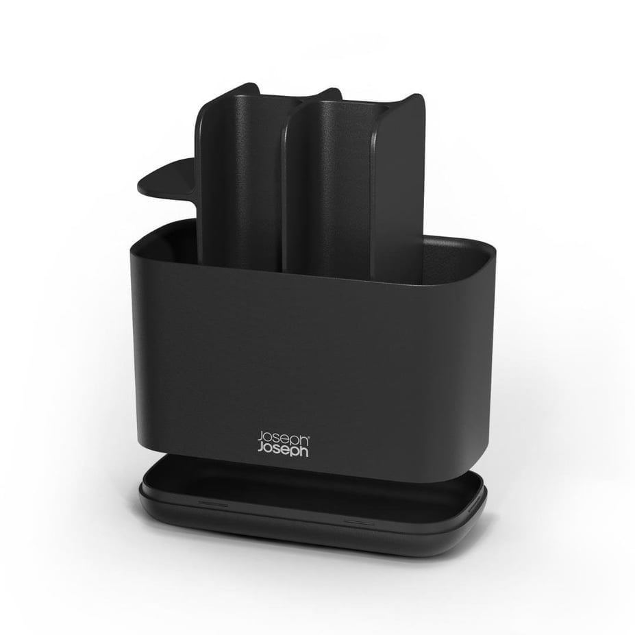 JJ EasyStore Büyük Diş Fırçası Kabı - Mat Siyah