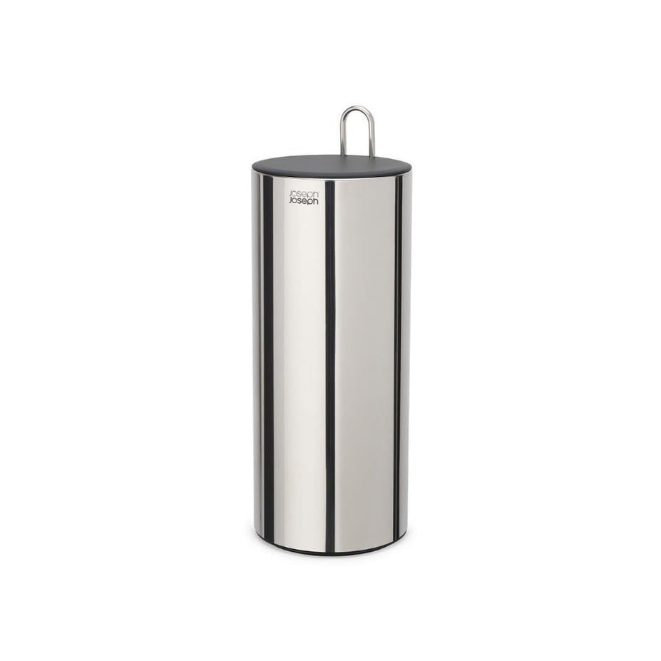 JJ EasyStore Luxe Paslanmaz Çelik Gizli Tuvalet Kağıtlığı