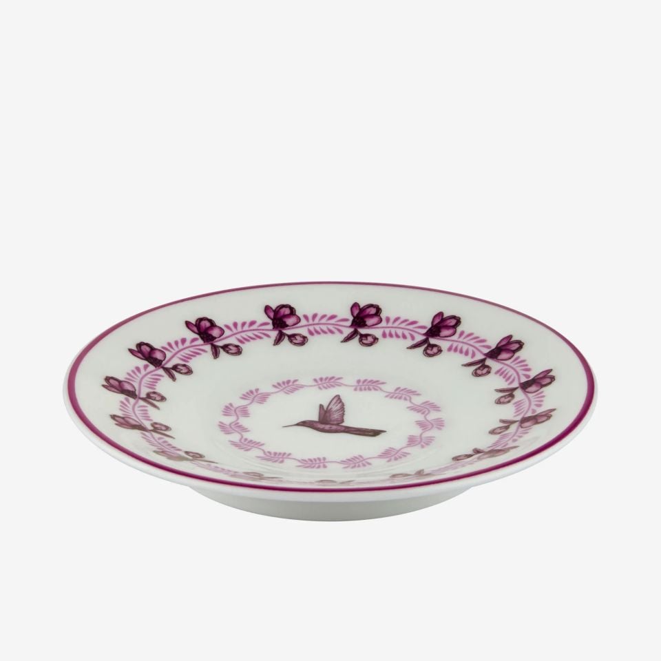 Pembe Porselen Kahve Fincan Seti 120 Ml Primavera Collection by Chiara Alessi