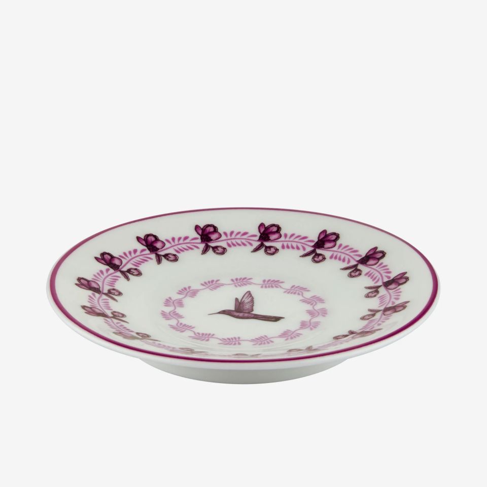 Chiara Alessi Pembe Porselen Kahve Fincan Seti 120 Ml Primavera Collection