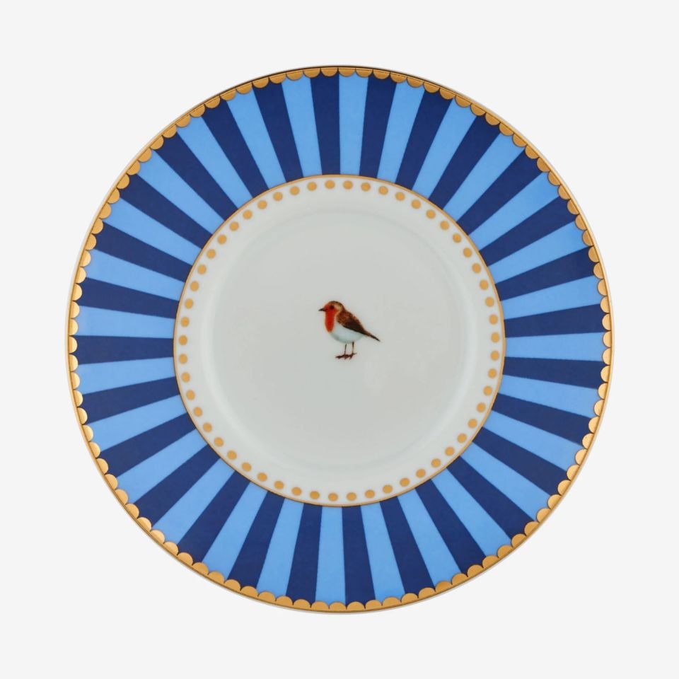 Mavi Porselen Kahve Fincanı 125 Ml Love Birds Collection by Pip Studio