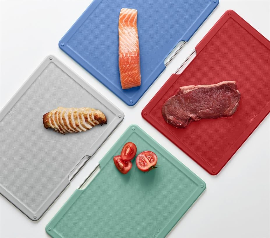 JJ Folio Büyük Kesme Tahtası Seti - Silver