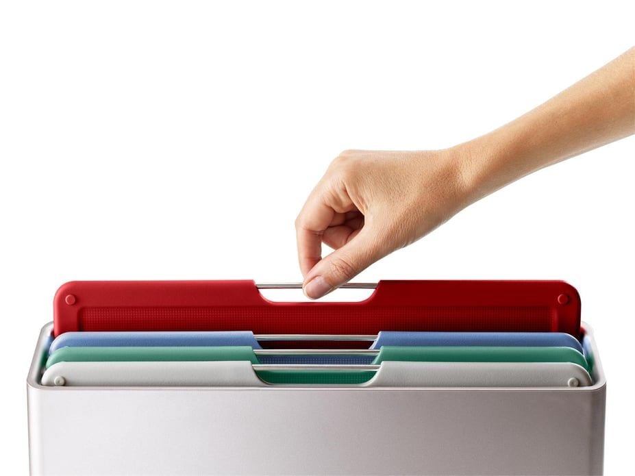 JJ Folio Büyük Kesme Tahtası Seti - Silver