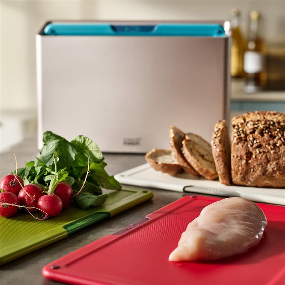 JJ Folio Icon 4 Parça Kesme Tahtası Seti Büyük (Mcolor)