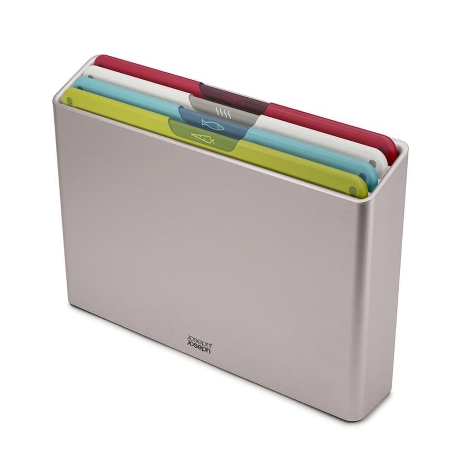 JJ Folio Icon 4 Parça Kesme Tahtası Seti Büyük (Mcolor)