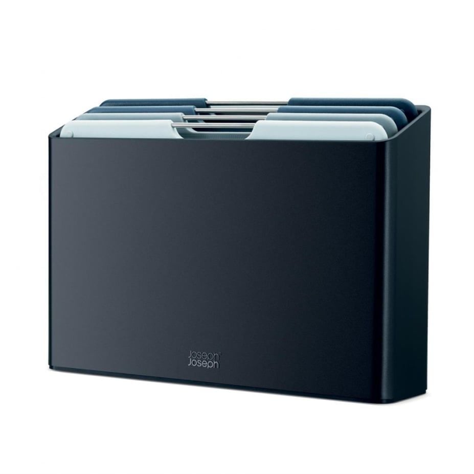 JJ Folio Standlı Büyük Kesme Tahtası 4 lü Grafit - 60186