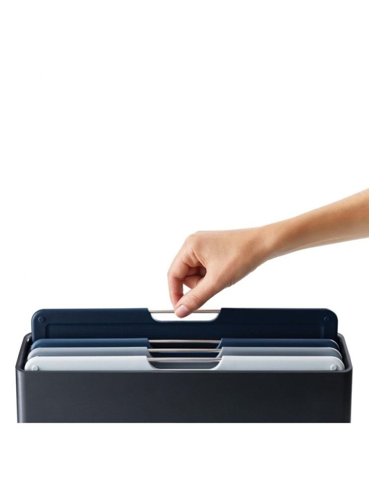 JJ Folio Standlı Büyük Kesme Tahtası 4 lü Gri - 60184