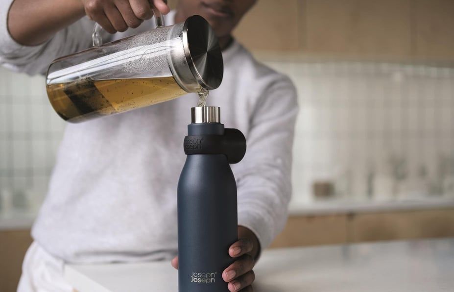 JJ Kupa ve Şişe Matara Seti - Lacivert