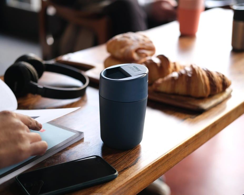 JJ Kupa ve Şişe Matara Seti - Lacivert