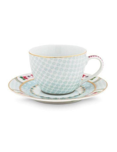 Pip Studio Blushing Birds Collection 120 ml Beyaz Porselen Kahve Fincanı