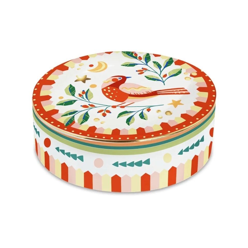 Baci Milano Mamma Mia Yılbaşı Temalı Yuvarlak Kutu