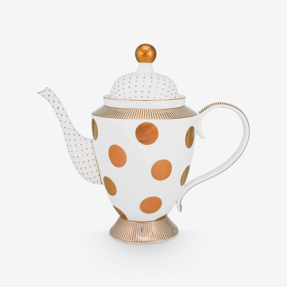 Sarı Demlik 1200 ml.. Dot Delight Collection by Pip Studio