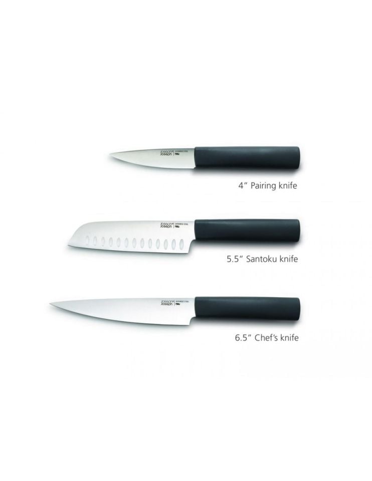 JJ Nest 6 Parçalı Kesme Tahtası ve Bıçak Seti