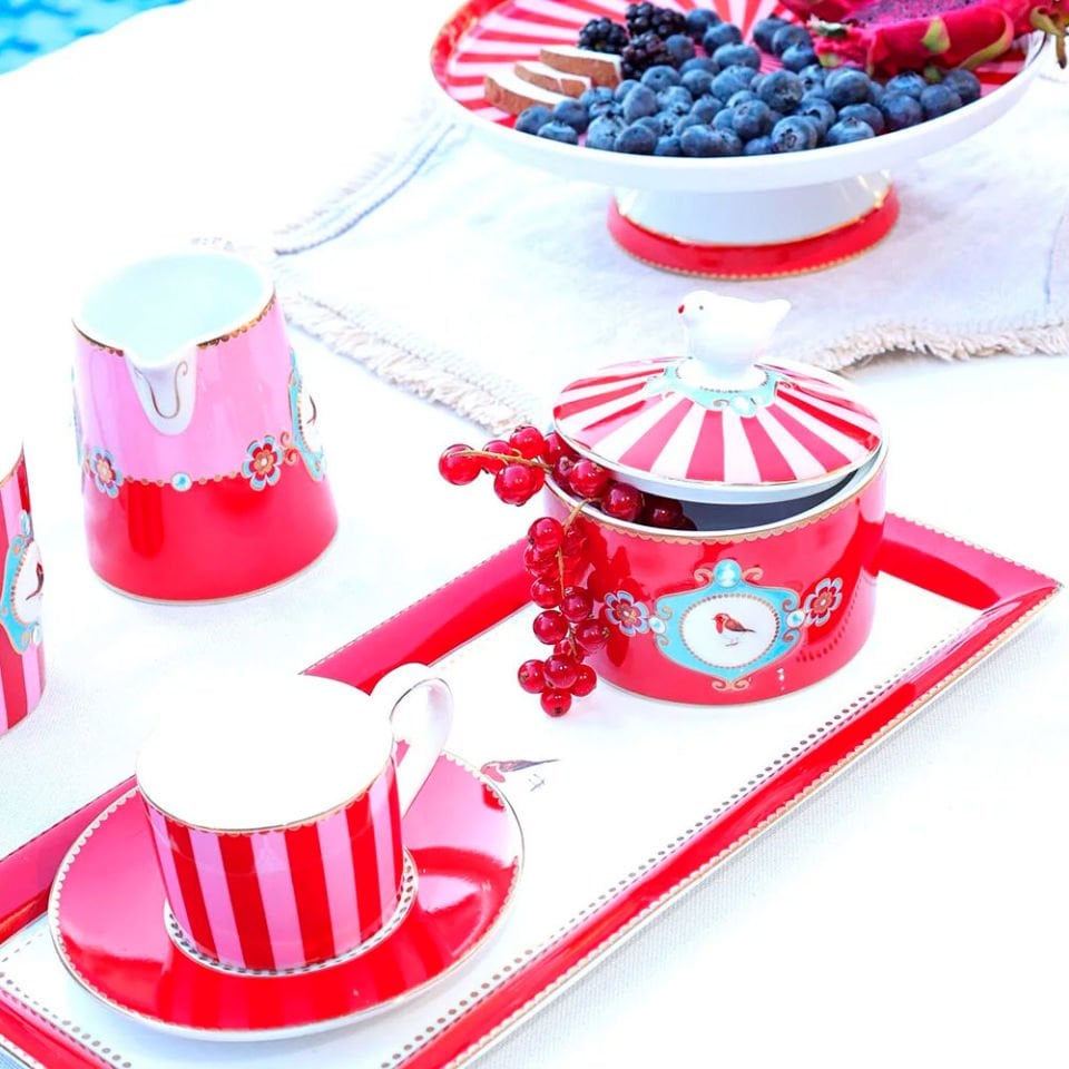 Kırmızı Şekerlik Love Birds Collection by Pip Studio