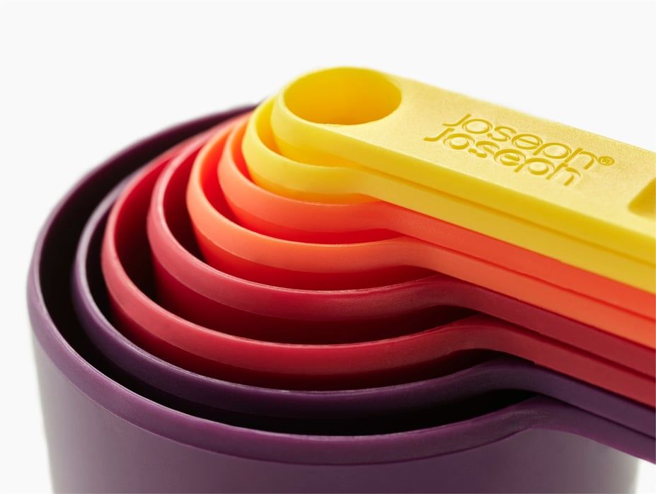 JJ Nest Measure Ölçü Kabı Seti - Çok Renkli