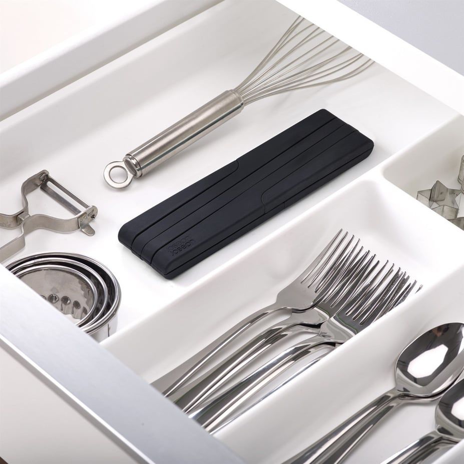 Joseph Joseph Stretch™ Uzayan Silikon Altlık - Siyah (70033)