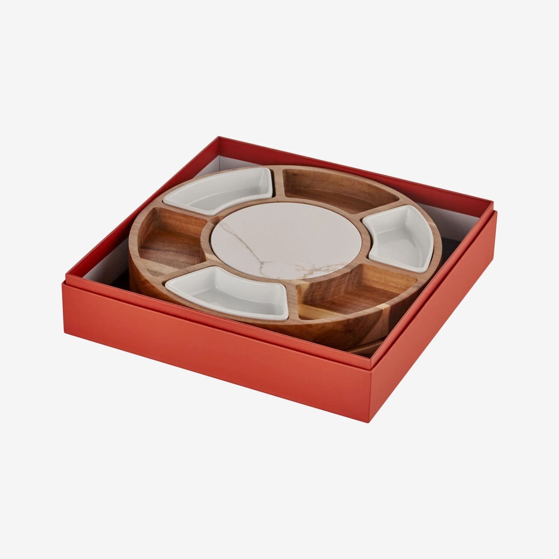 Kahverengi Ahşap Peynir Sunum Tabağı Acacia Elegance Collection by Chiara Alessi