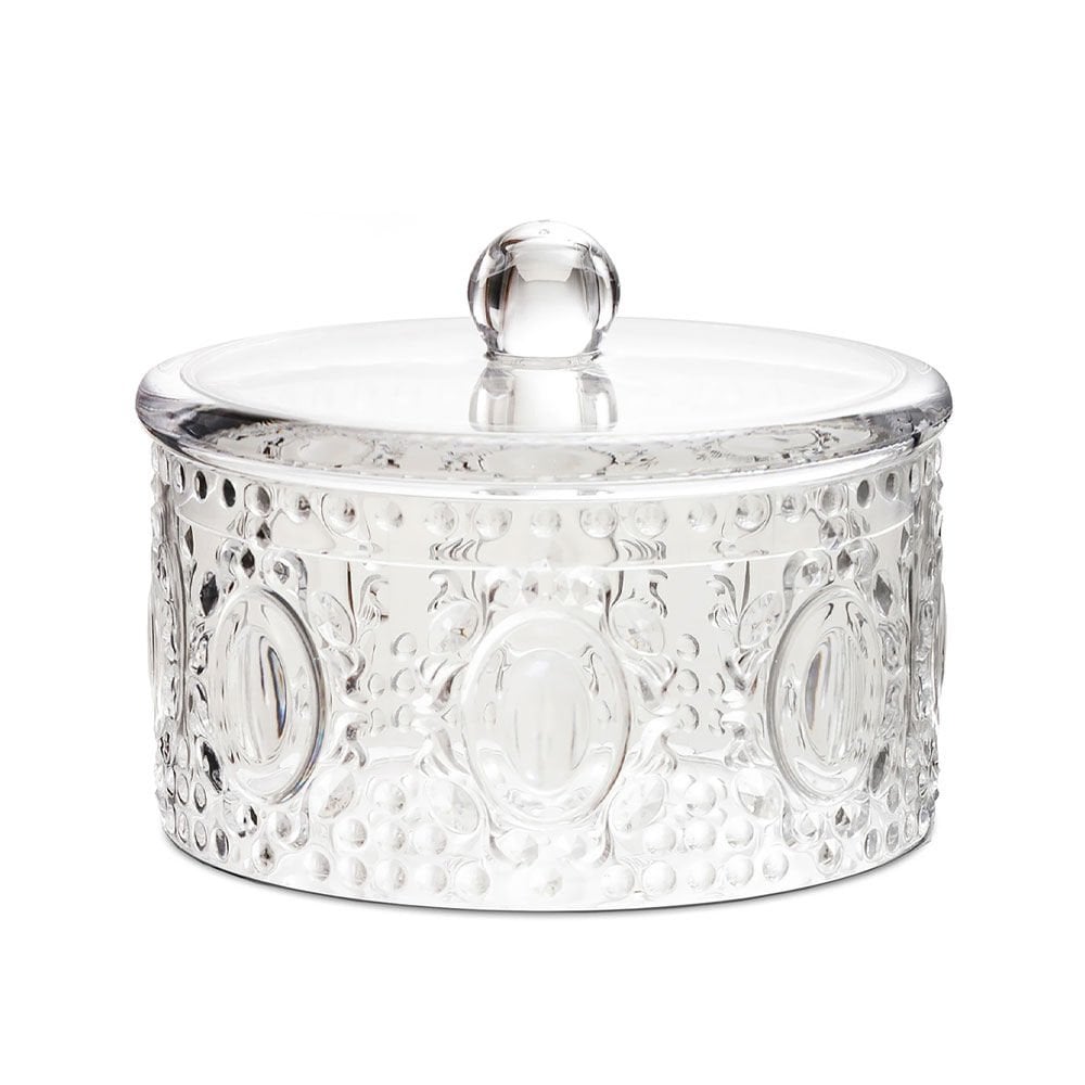 Baci Milano Baroque Rock Cake Mini Kavanoz Şeffaf 11 cm