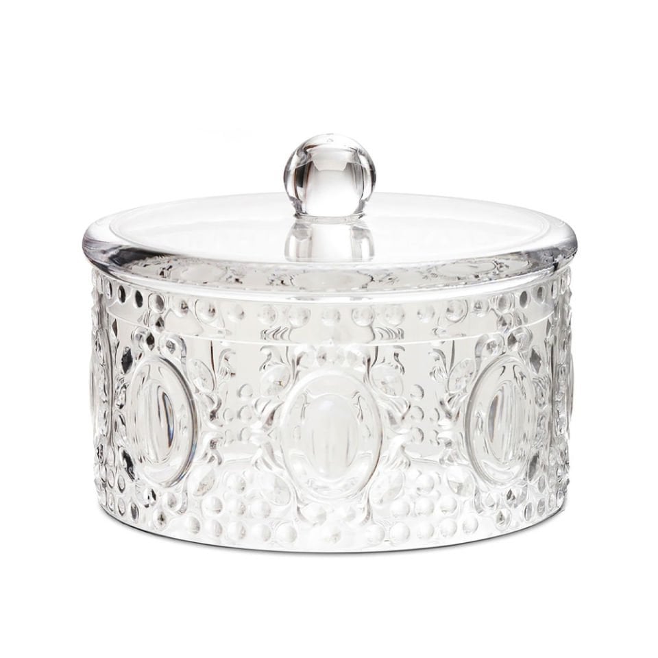 Baci Milano Baroque Rock Cake Mini Kavanoz Şeffaf 11 cm