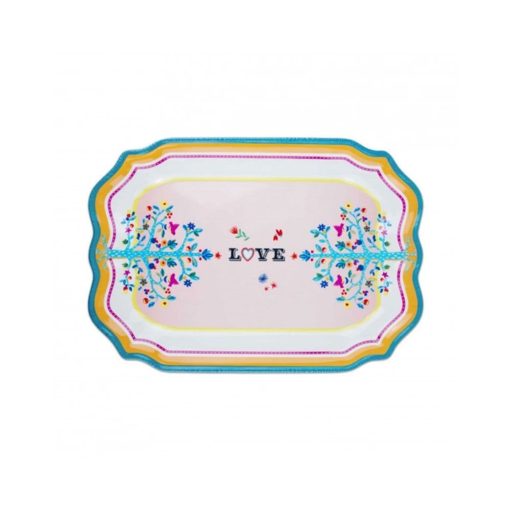 Baci Milano Mamma Mia Love Yazılı Tepsi 33 cm x 47 cm