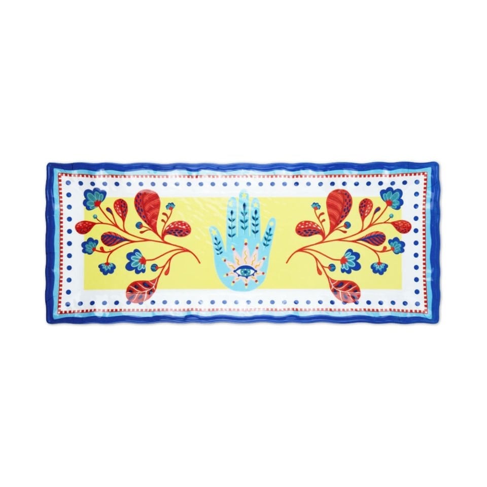 Baci Milano Mamma Mia El Desenli Dikdörtgen Tepsi 49 cm x 20 cm x 2,5 cm