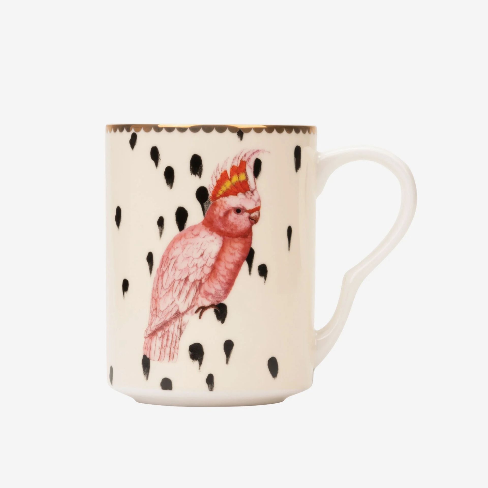 PORSELEN ANIMALS PAPAĞAN KUPA 350 ml YVONNE ELLEN