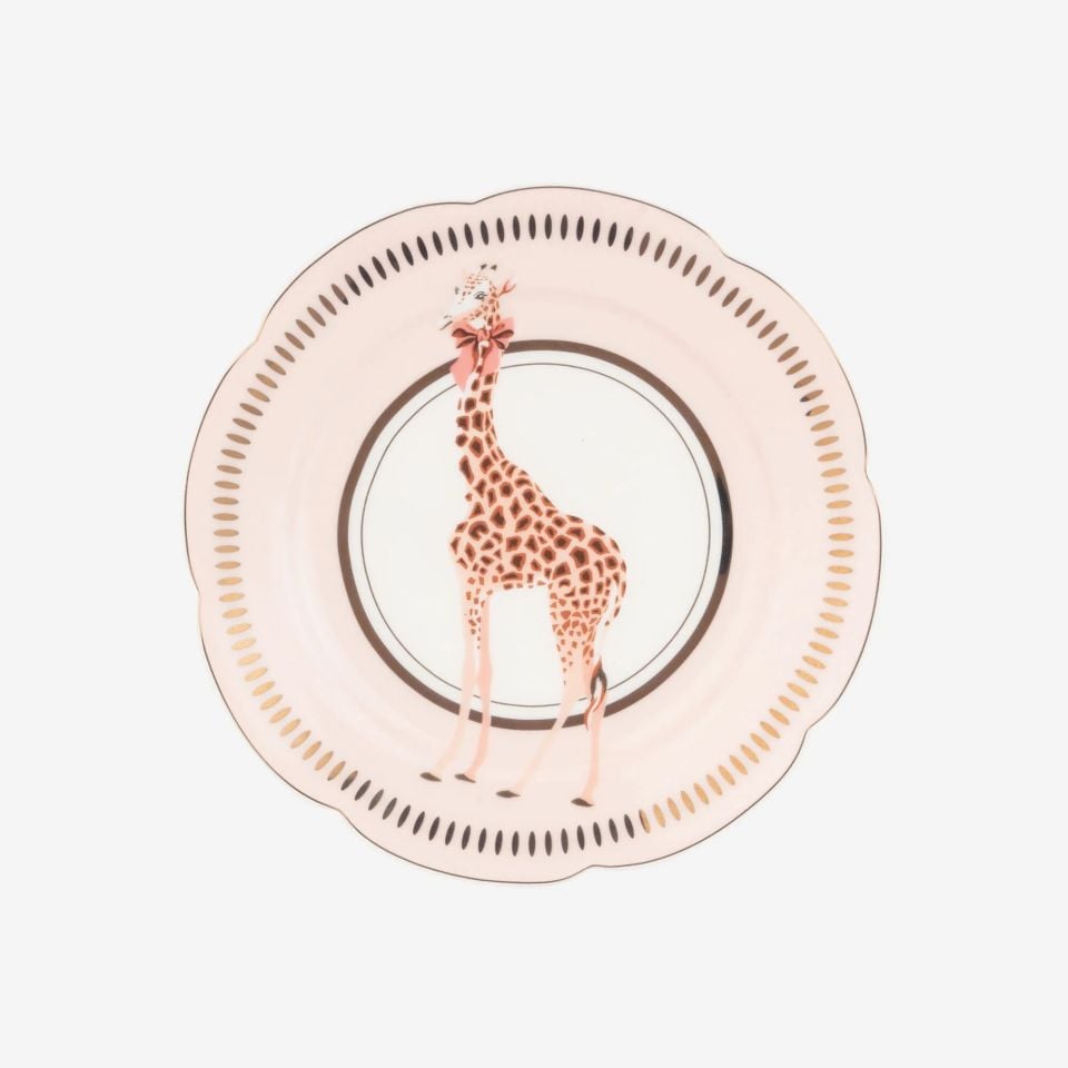 PORSELEN ANIMALS HAYVANLI DÖRTLÜ TABAK SETİ 16 cm YVONNE ELLEN