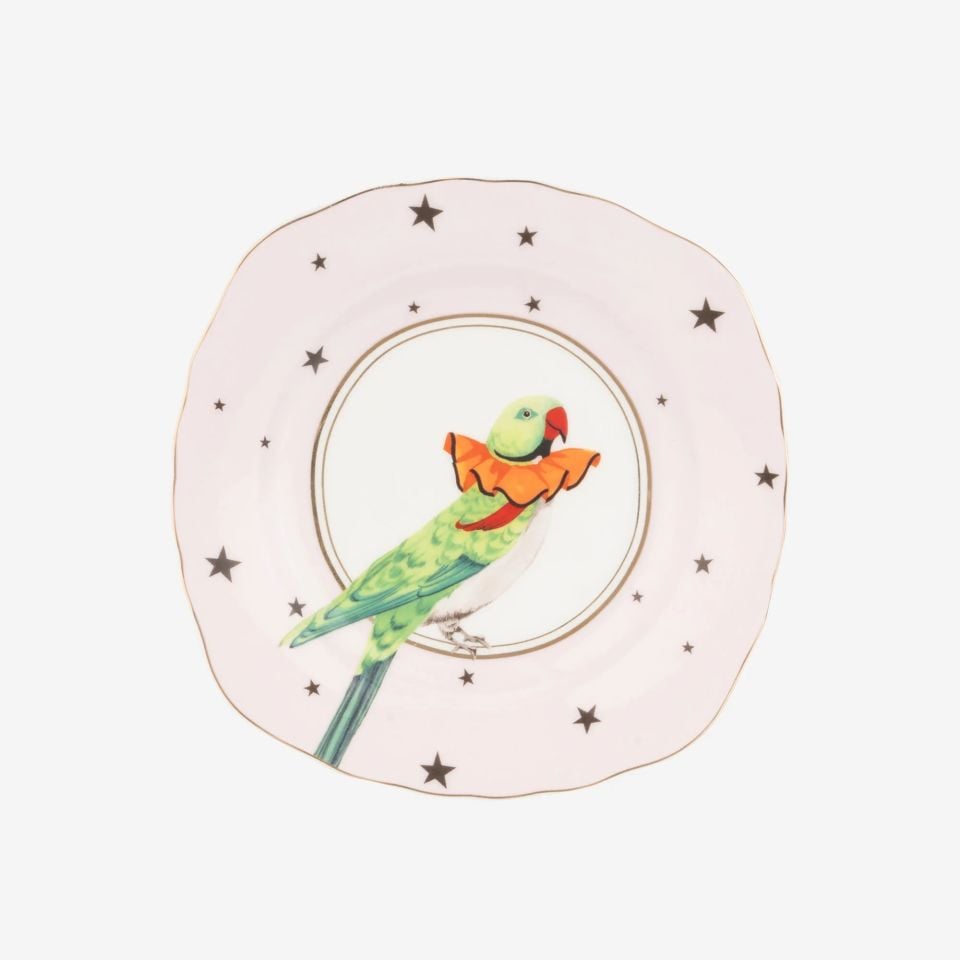 PORSELEN ANIMALS HAYVANLI DÖRTLÜ TABAK SETİ 16 cm YVONNE ELLEN