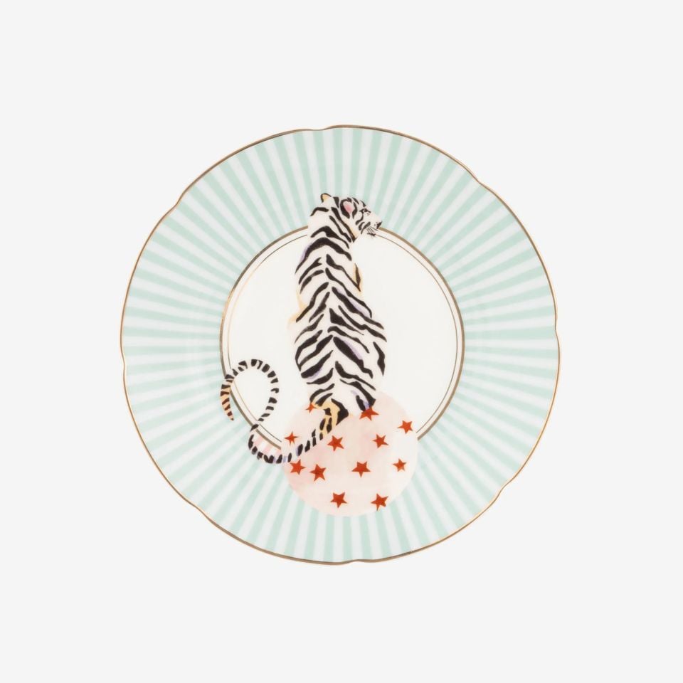 PORSELEN ANIMALS HAYVANLI DÖRTLÜ TABAK SETİ 16 cm YVONNE ELLEN