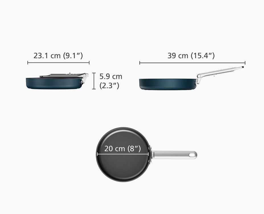 Joseph Joseph Space 20 cm Kızartma Tavası