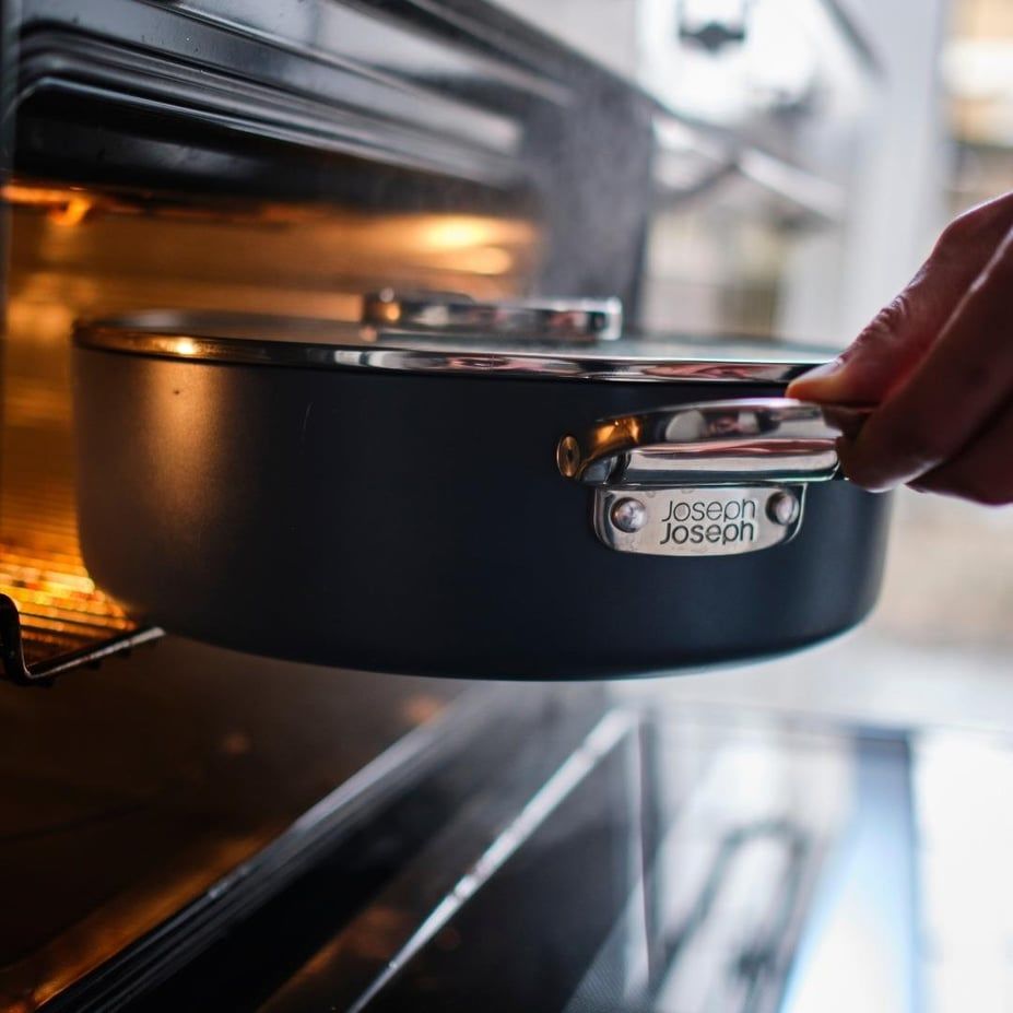 Joseph Joseph Space 28 cm Kapaklı Sığ Tencere
