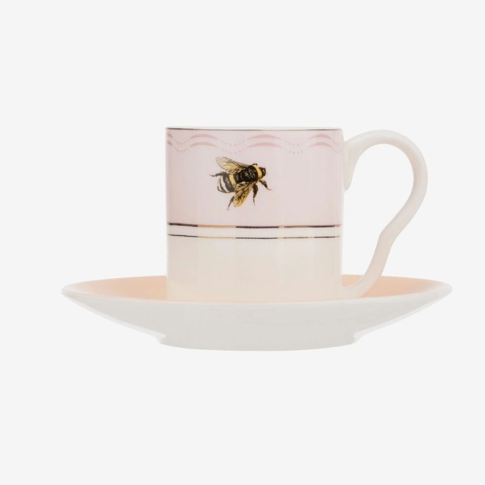 Pembe Porselen Kahve Fincan Seti 60 Ml Animals Collection by Yvonne Ellen