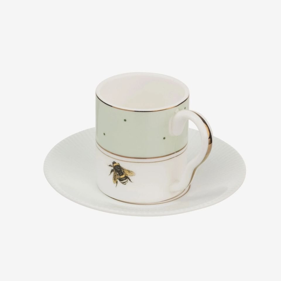 Pembe Porselen Kahve Fincan Seti 60 Ml Animals Collection by Yvonne Ellen