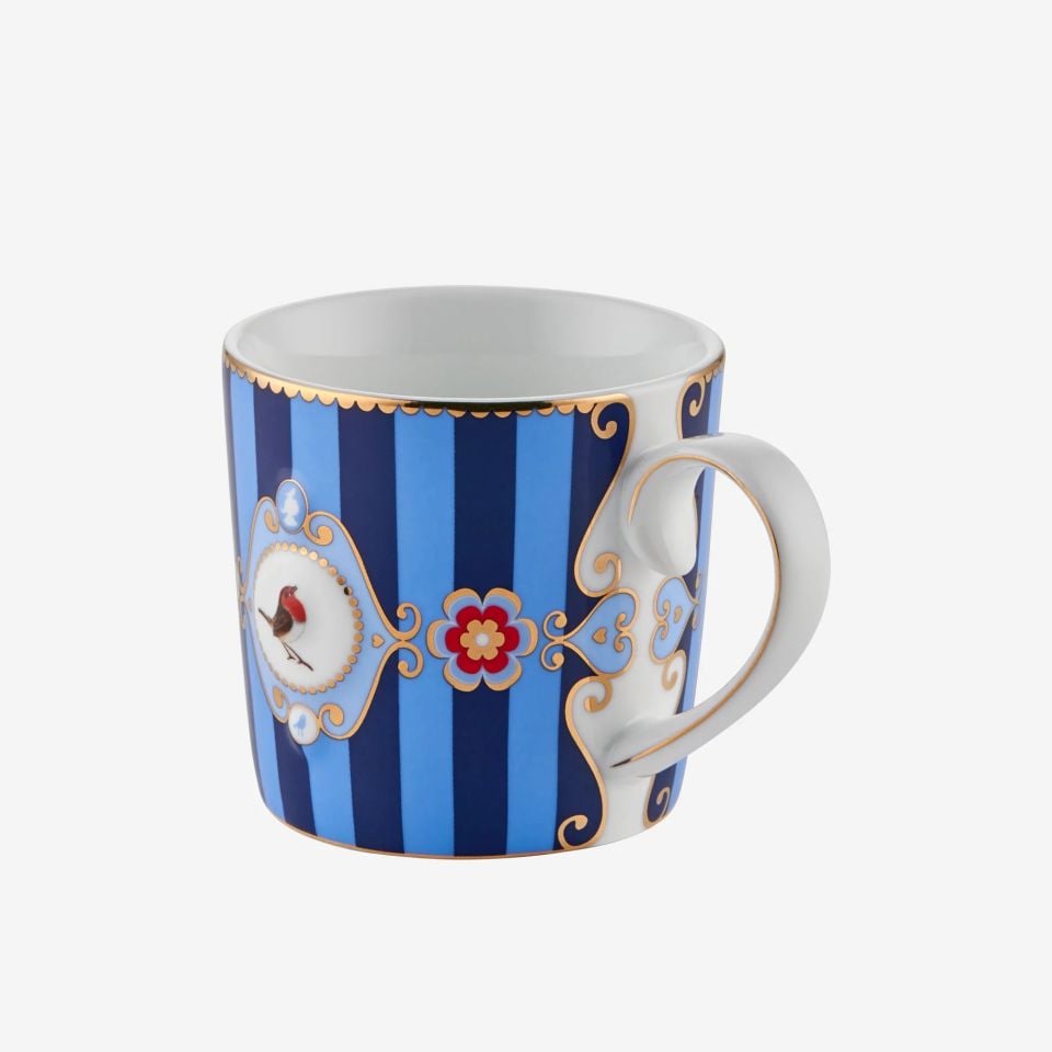 Mavi Porselen Kupa 150 Ml Love Birds Collection by Pip Studio