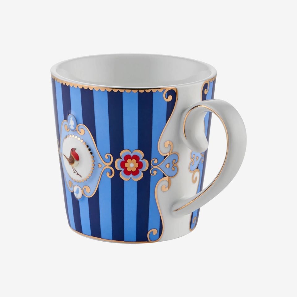 Mavi Porselen Kupa 250 Ml Love Birds Collection by Pip Studio