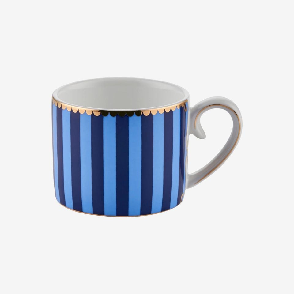 Mavi Porselen Kahve Fincanı 90 Ml Love Birds Collection by Pip Studio