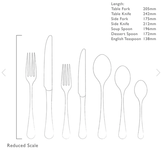 Robert Welch Radford Bright Çatal Bıçak Takımı, 84 Parça 12 Kişilik RADBR1099V/84