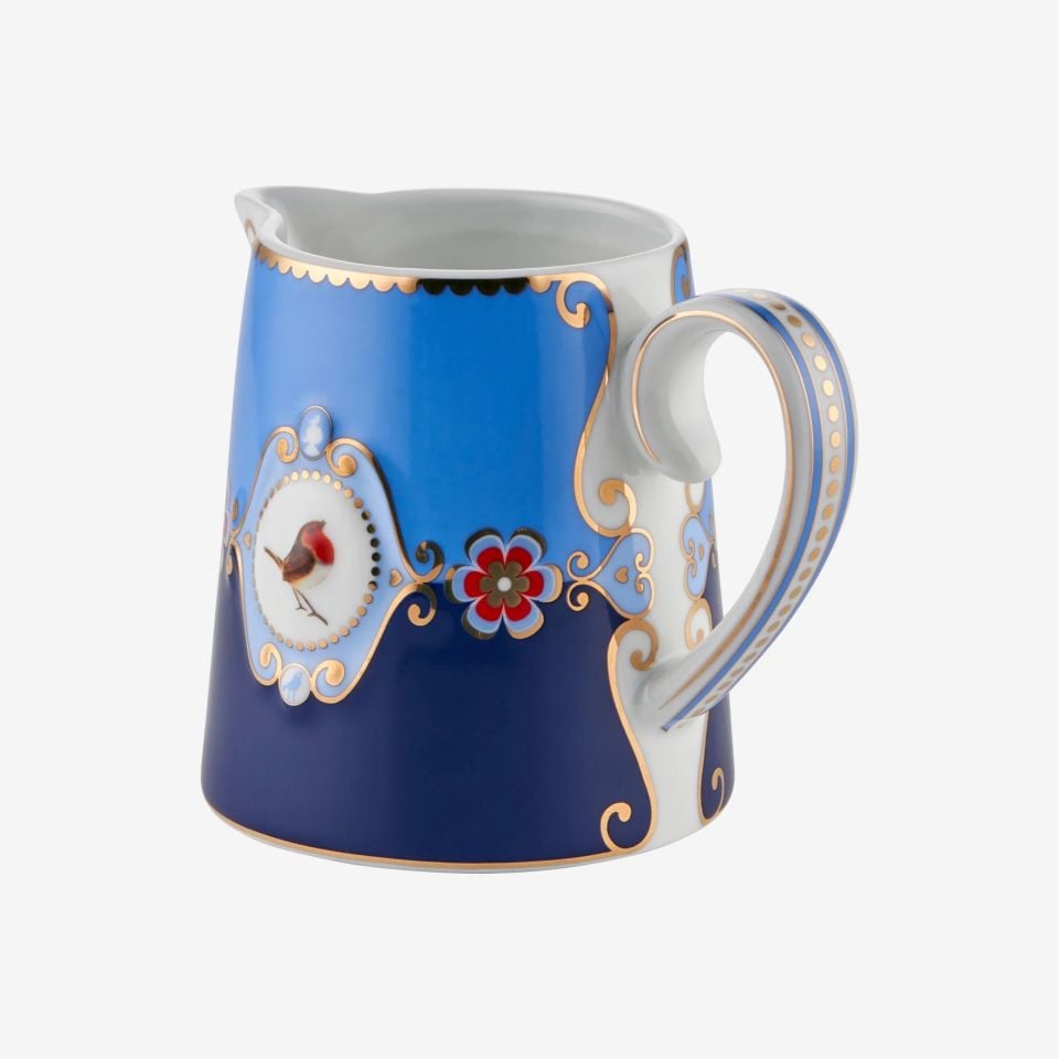 Mavi Porselen Sütlük 270 Ml Love Birds Collection by Pip Studio