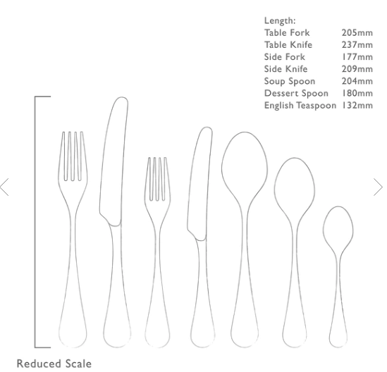 Robert Welch Honeybourne Bright Çatal Bıçak Takımı, 84 Parça 12 Kişilik HONBR1099V/84