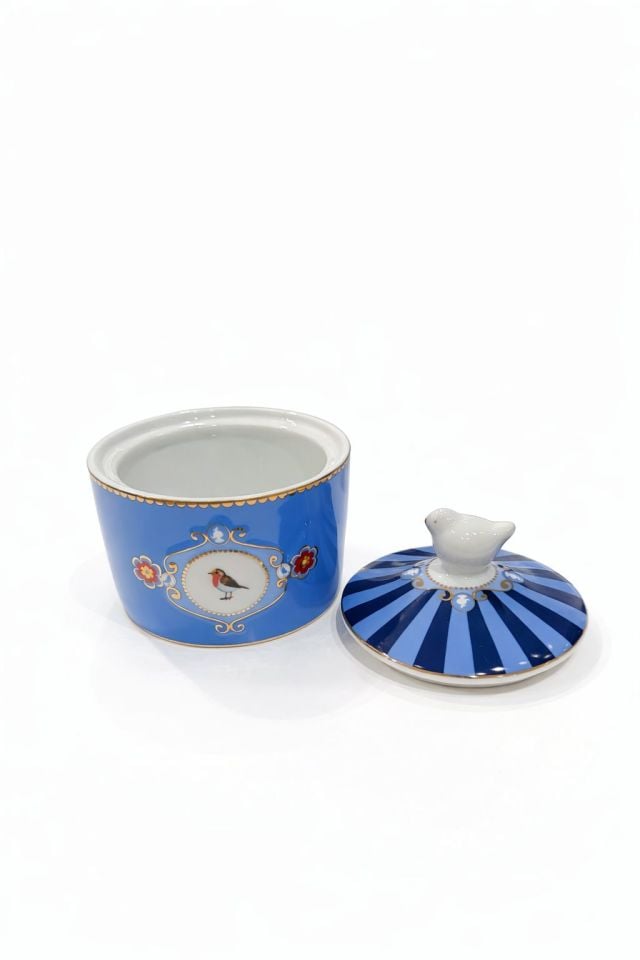 Love Birds Mavi Şekerlik