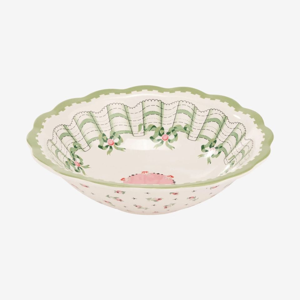 Yeşil Porselen Kase 20 Cm Spring Birds Collection by Cath Kidston