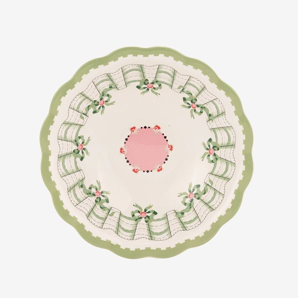 Yeşil Porselen Kase 20 Cm Spring Birds Collection by Cath Kidston