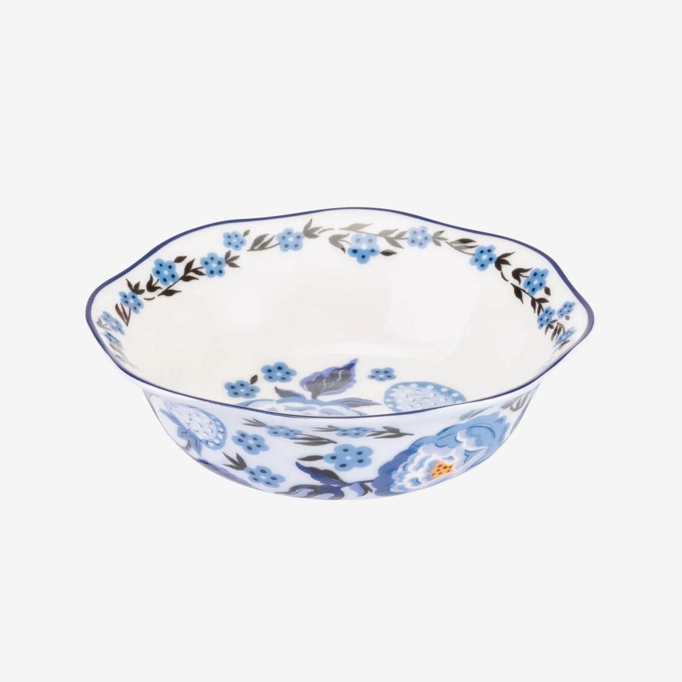 Mavi Porselen Kase 14,5 Cm Strawberry Garden Collection by Cath Kidston